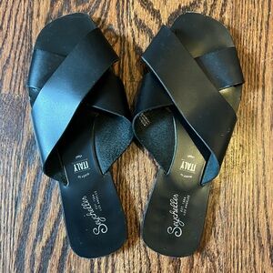 Seychelles sandals, lightly worn!